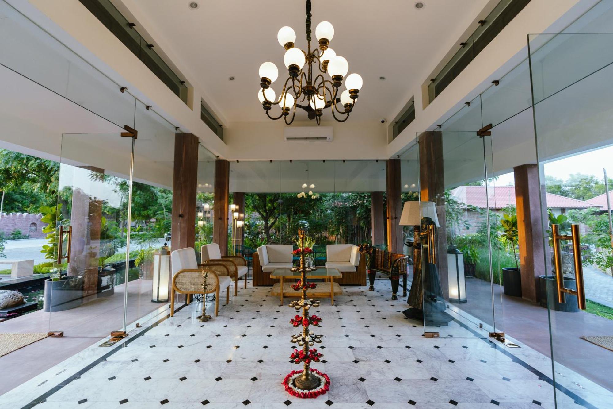 Surpura Bagh - A Luxury Boutique Resort - Pure Vegetarian ジョードプル エクステリア 写真